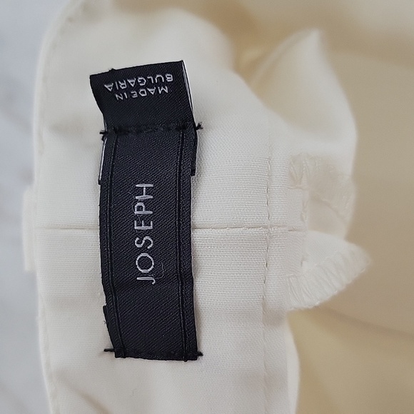 Joseph Mid-Rise Straight-Leg Cady Pants - Picture 12 of 13